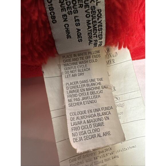 DISNEY Plush Red Minnie Mouse Pillow Pet 14” Stuffed Animal Toy 2018 - Picture 7 of 14